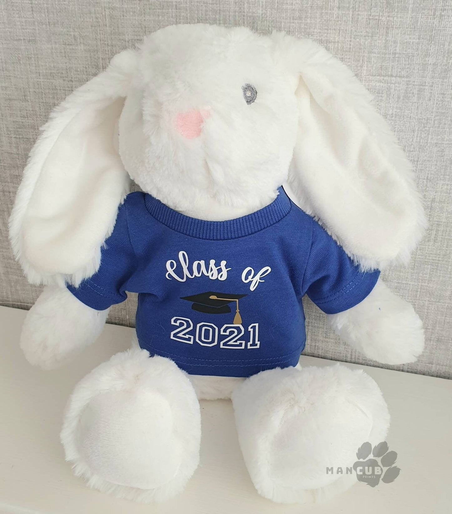 Personalised School leavers gift, Graduation Teddy, Class of 2024 leavers gift. - Mancub Prints