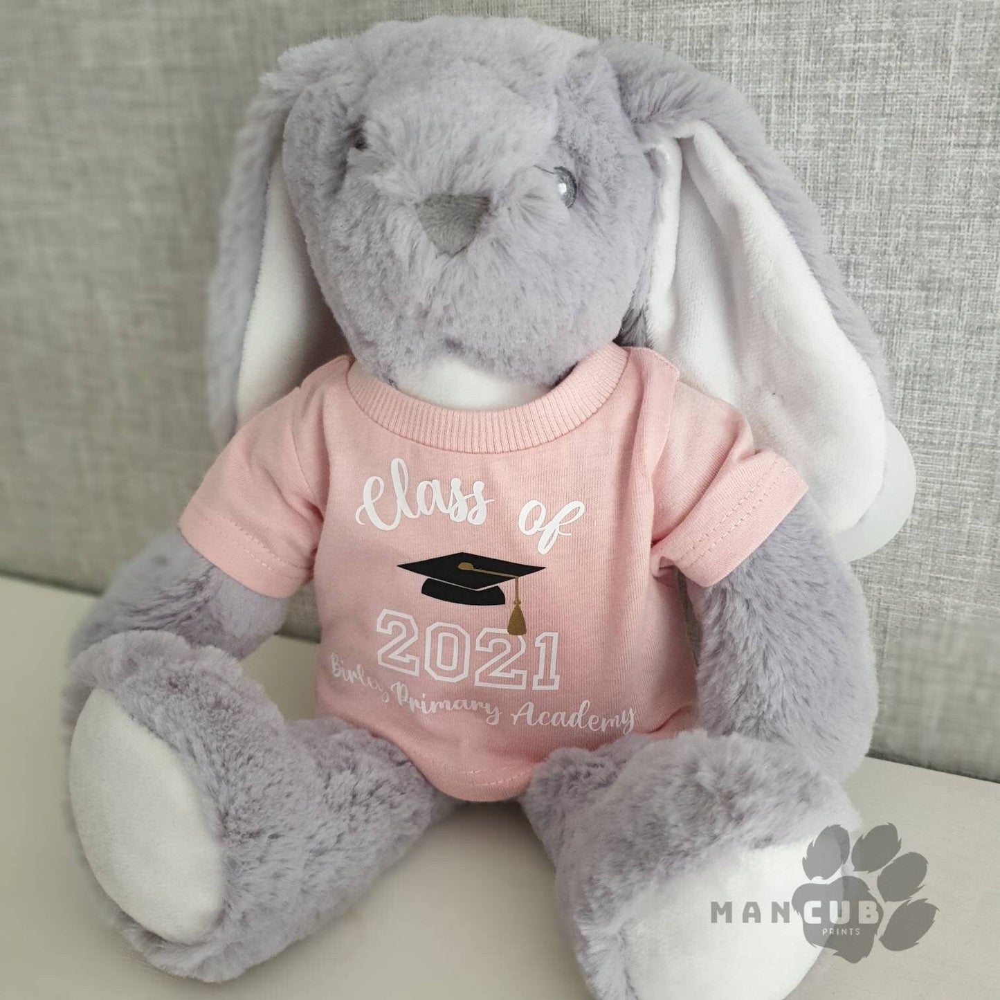 Personalised School leavers gift, Graduation Teddy, Class of 2024 leavers gift. - Mancub Prints