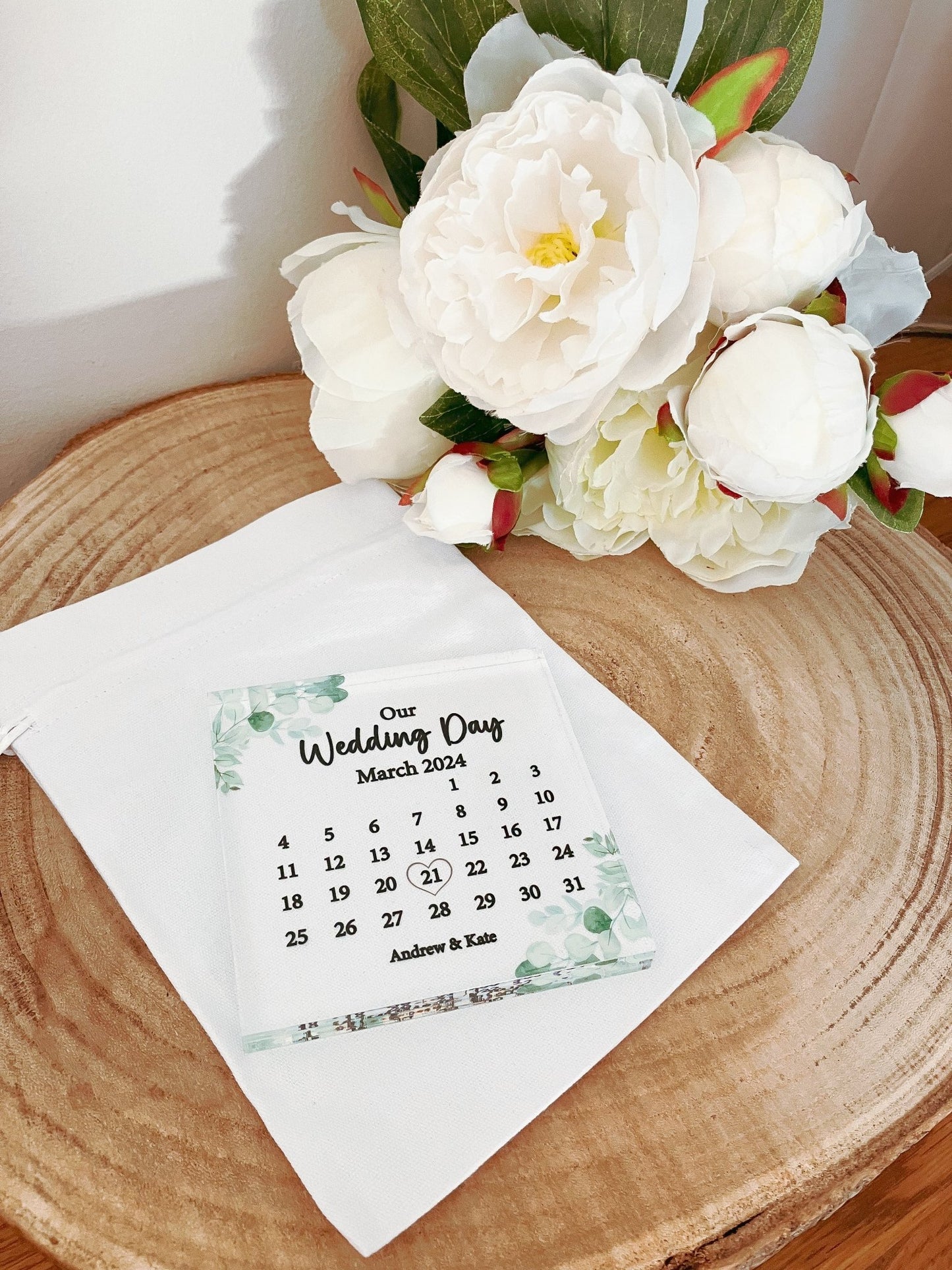 Personalised Wedding Gift, The Day We Got Married Keepsake, Anniversary Gift, - Mancub Prints