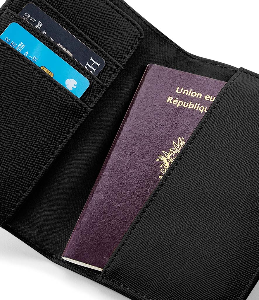 Personalised passport holder & luggage tag travel set, gift for bridesmaid, travel gift. - Mancub Prints