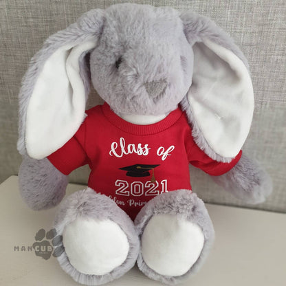 Personalised School leavers gift, Graduation Teddy, Class of 2024 leavers gift. - Mancub Prints