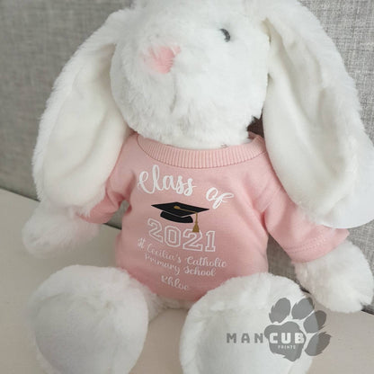 Personalised School leavers gift, Graduation Teddy, Class of 2024 leavers gift. - Mancub Prints